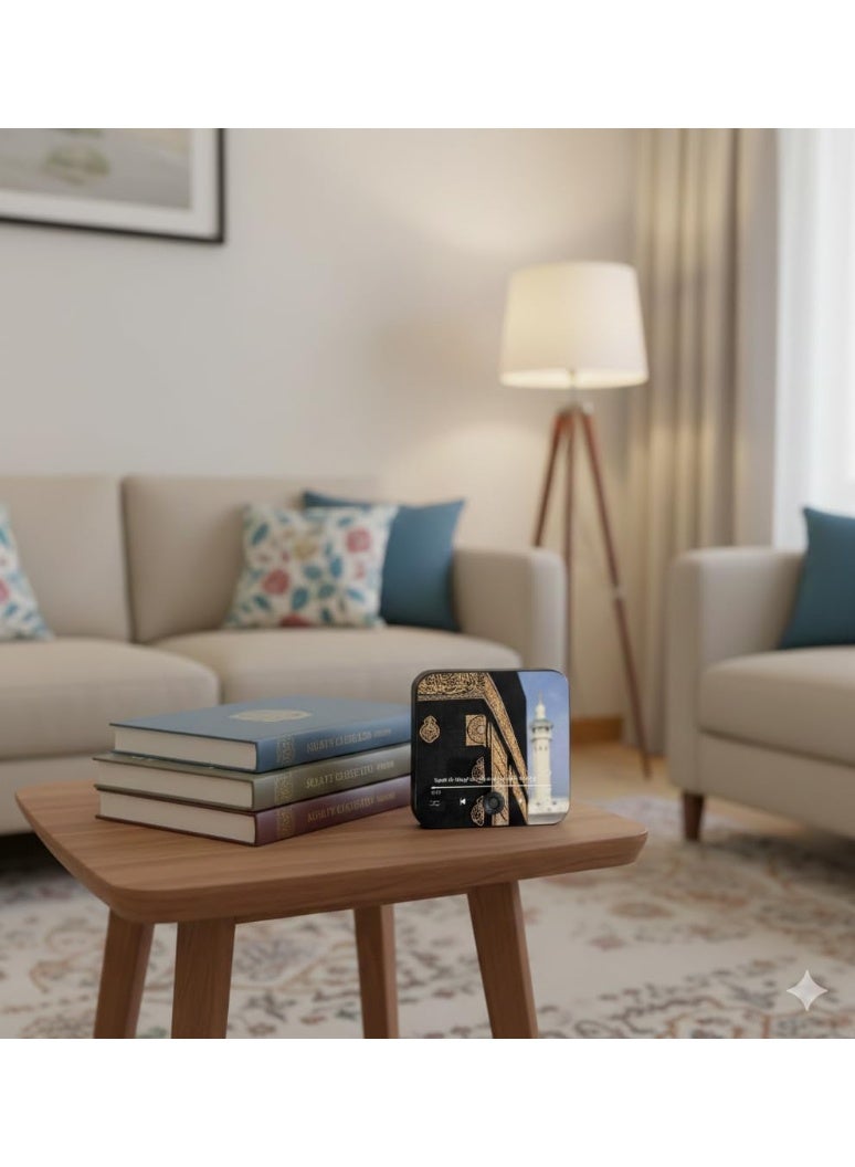 Vierex Quran Magnet with Built-in Surah Player, Islamic Audio Fridge Magnet with Preloaded Surahs Featuring Recitation by Shaikh Mishary Rashid Al Afasy, Ramadan & Eid Gift for Muslims (Surah Al Waqiah) - Image 2